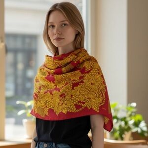 CHANEL Silk Scarf- 34.6”x 34.6” 😍❤️